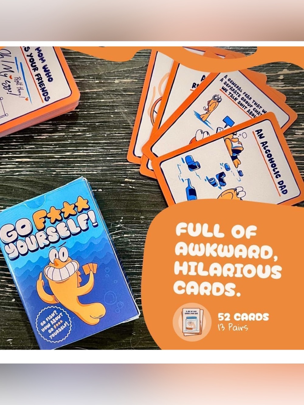 New Go F*** Yourself! Party Card Game